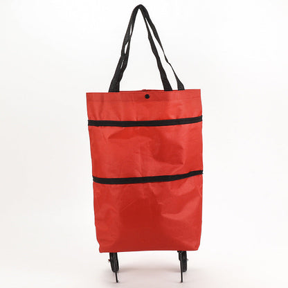 🔥HOT SALE 50% OFF - 🛍️Foldable 2-in-1 Shopping Bag