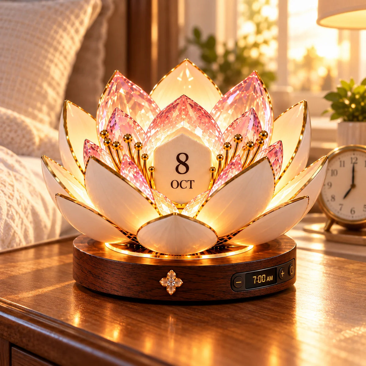 Automatic Blooming Perpetual Calendar