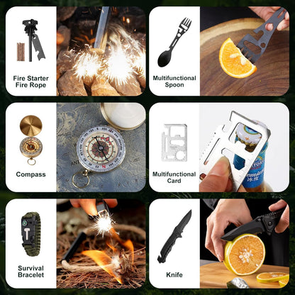 🛠️24-Day Survival Advent Calendar-Emergency Gear Countdown Gift Set🎁
