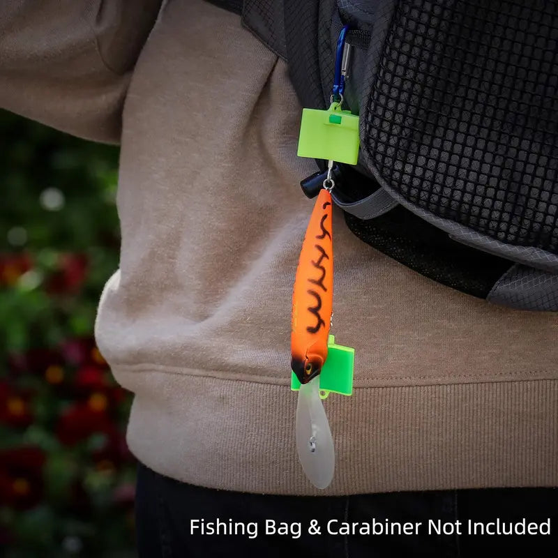 🎣50PCS Treble Hook Protector Covers – Tangle-Free Fishing Lure Hook Guards