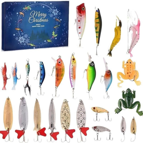 🎁 Ultimate Fishing Lure Mystery Gift Box 🎄