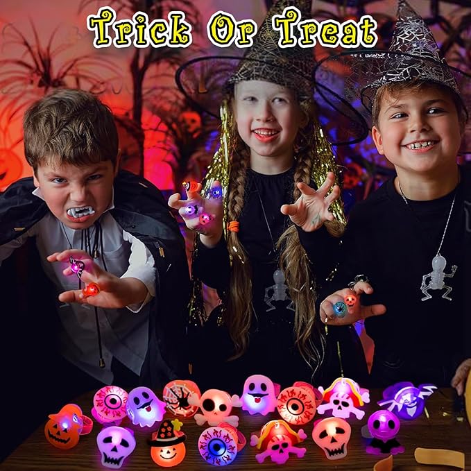 🎃LED Light Halloween Glowing Ring🎁