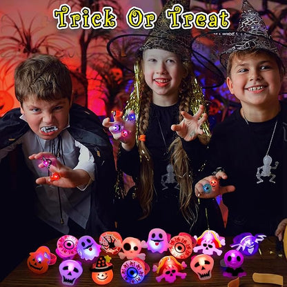 🎃LED Light Halloween Glowing Ring🎁