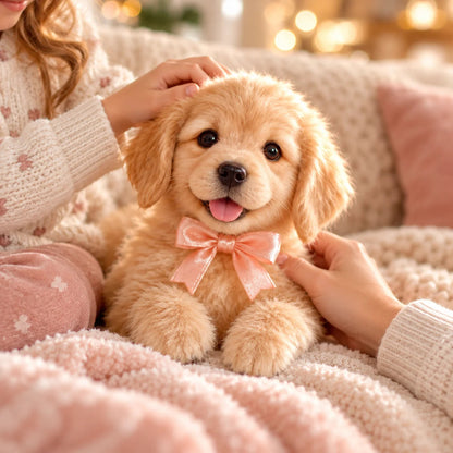🎄 49% OFF – Realistic Robot Golden Retriever Puppy
