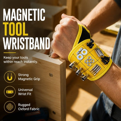 🧲Magnetic Thumb-Loop Tool Wristband