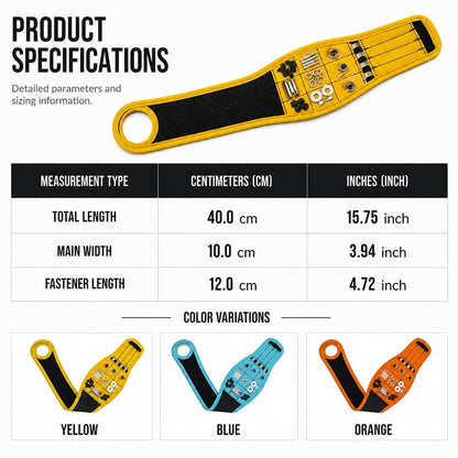 🧲Magnetic Thumb-Loop Tool Wristband