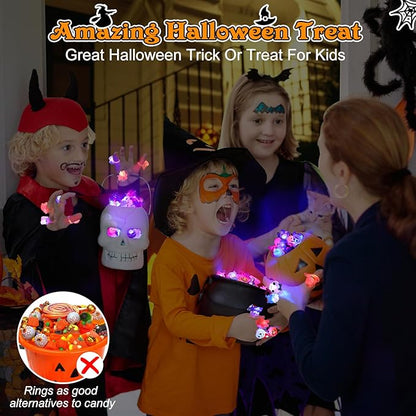 🎃LED Light Halloween Glowing Ring🎁