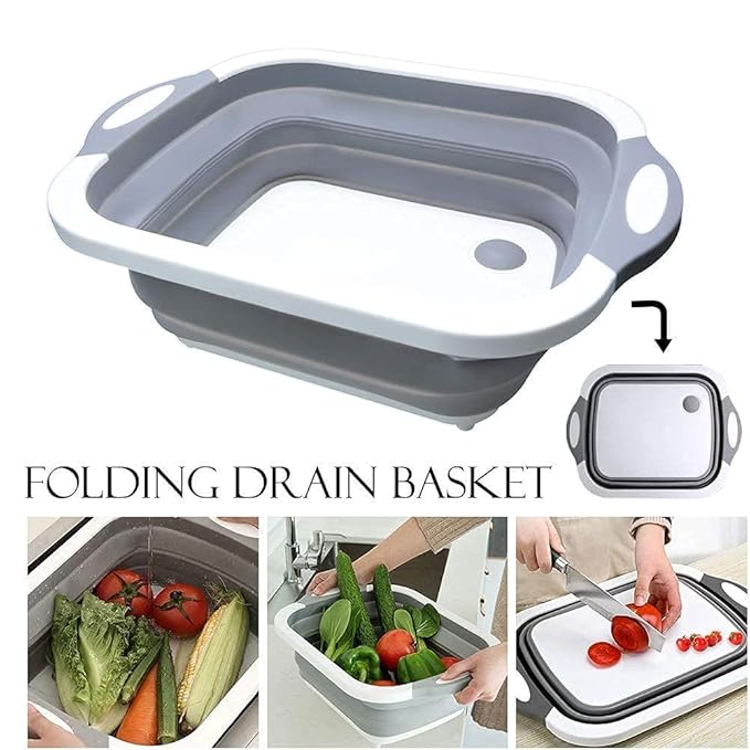 🔥🌡️Last Day Promotion 59% Off🍗🥗BBQ & Meal Prep Tub | Collapsible Prep Tub🍖🏕️