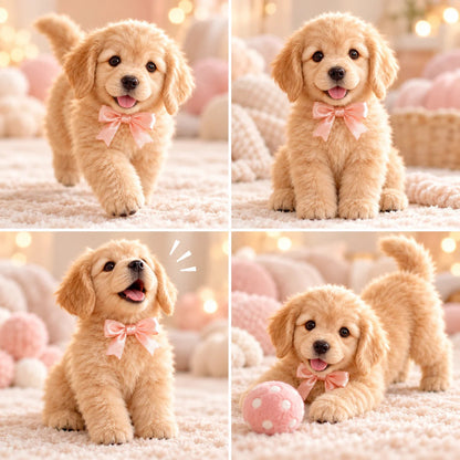 🎄 49% OFF – Realistic Robot Golden Retriever Puppy