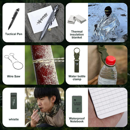 🛠️24-Day Survival Advent Calendar-Emergency Gear Countdown Gift Set🎁