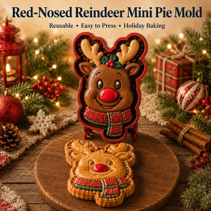 🎅16-Design Christmas Mini Pie Molds- 3D Printed Fidget & Baking Tools for Winter Party Treats & Gifts