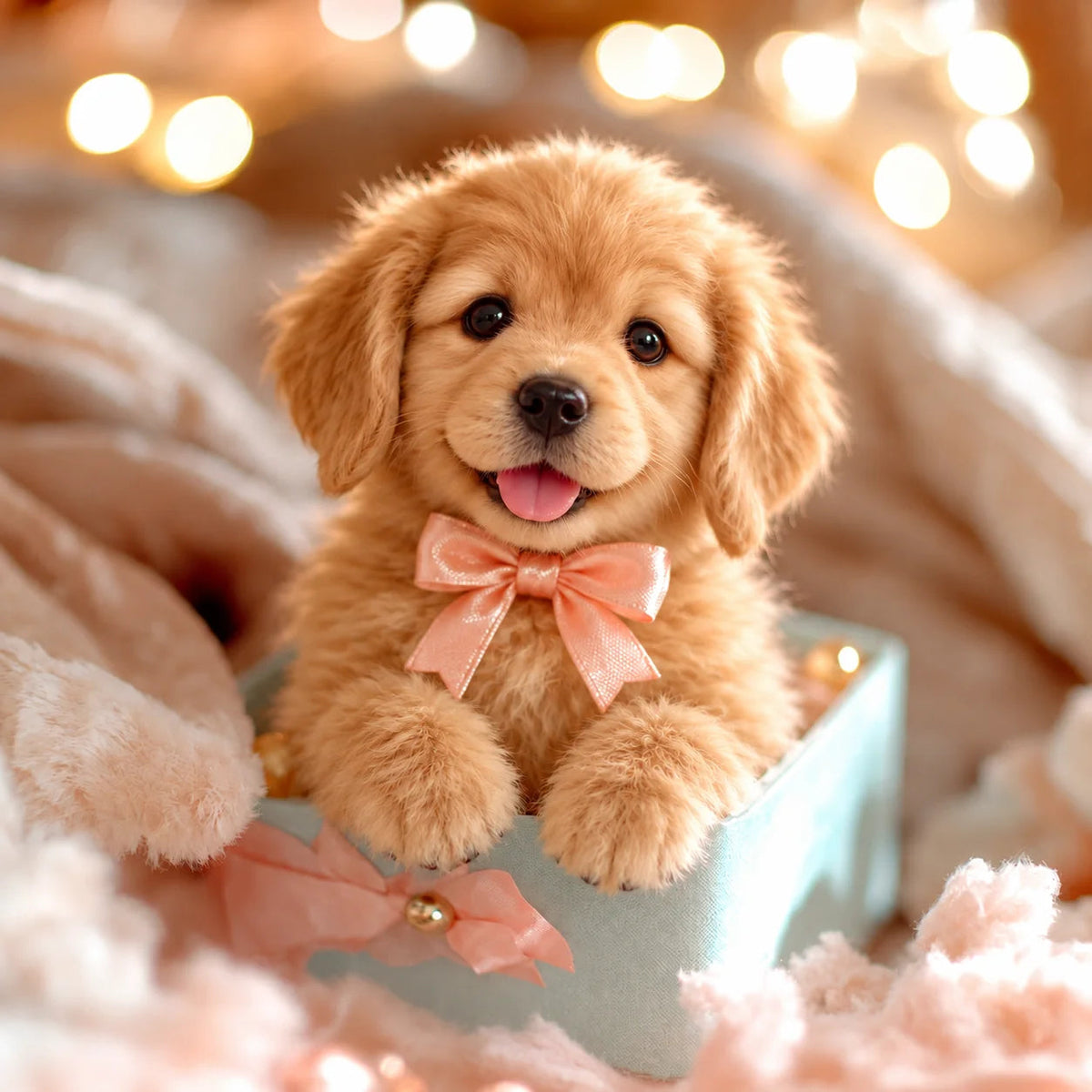 🎄 49% OFF – Realistic Robot Golden Retriever Puppy