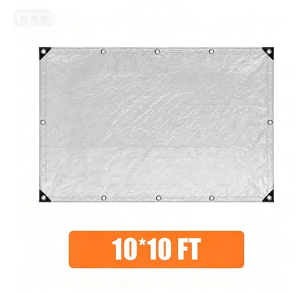 🌿 10×13 FT Clear Waterproof Tarp