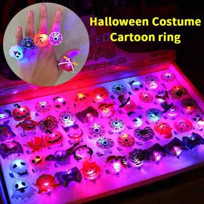 🎃LED Light Halloween Glowing Ring🎁