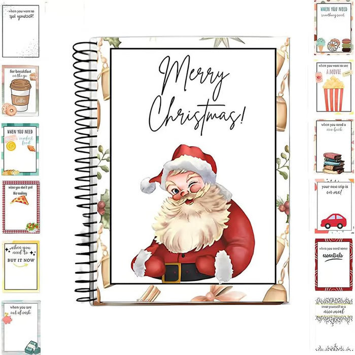 ✨Christmas Promotion 49% OFF -🎁DIY Spiral Bound Christmas Gift Card Album Book