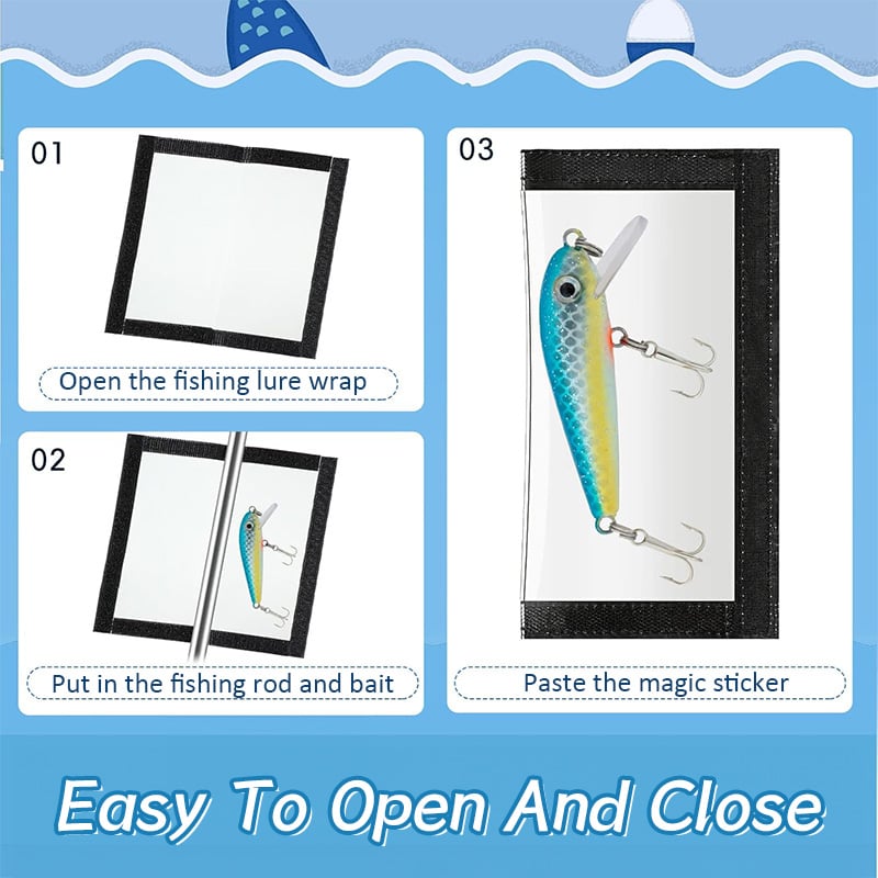 🔥Buy More Save More - 🎣Clear Fishing Lure Wraps