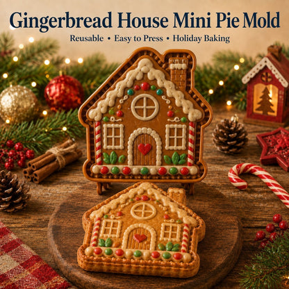 🎅16-Design Christmas Mini Pie Molds- 3D Printed Fidget & Baking Tools for Winter Party Treats & Gifts