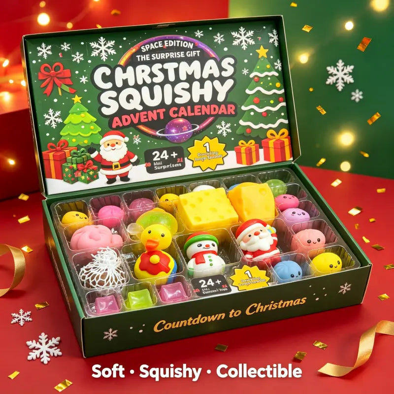 24 Days of Squishy Christmas Surprises 🎄