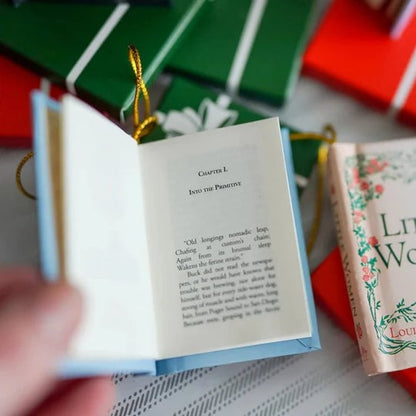 ✨Last Day Promotion 49% OFF 💥 Mini Book Ornament Advent