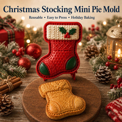 🎅16-Design Christmas Mini Pie Molds- 3D Printed Fidget & Baking Tools for Winter Party Treats & Gifts