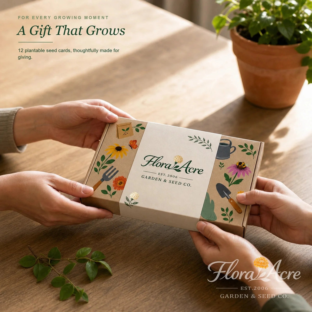 Plantable Botanical Cards