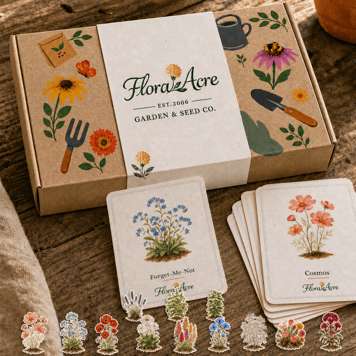 Plantable Botanical Cards