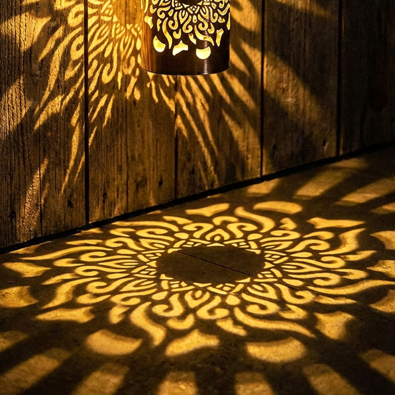 💡💓Surprise Price: Only $15.99!!🔥Solar-Powered Mandala Projector Light🎁🏠