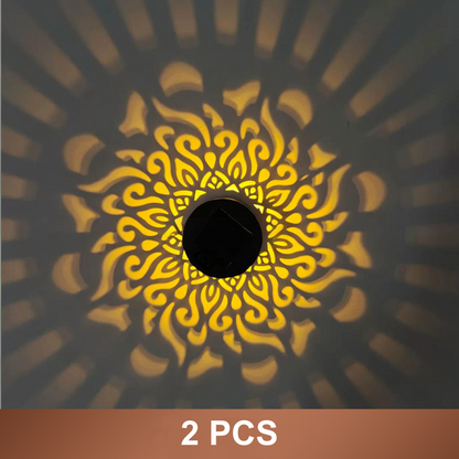 💡💓Surprise Price: Only $15.99!!🔥Solar-Powered Mandala Projector Light🎁🏠