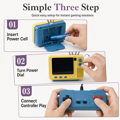 🎮🕹️Retro Mini TV Game Console